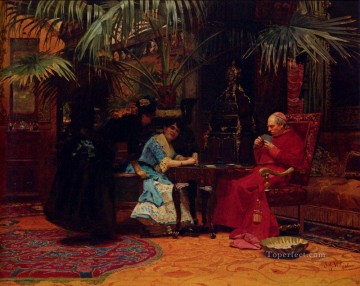 チューの学者画家ジェハン・ジョルジュ・ヴィベール Oil Paintings